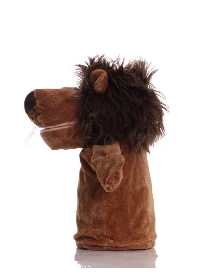 OMEVE 3PCS Animal Hand Puppet Set for Kids and Adults - Premium Soft Plush Toys with Moveable Mouths - Great for Storytelling, Teaching, Preschool, Role Play - Durable, Lifelike, Educational Puppets - Image 3